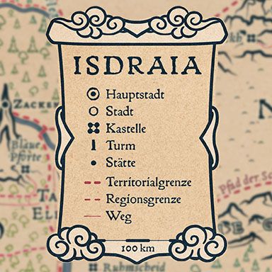 Isdraia map