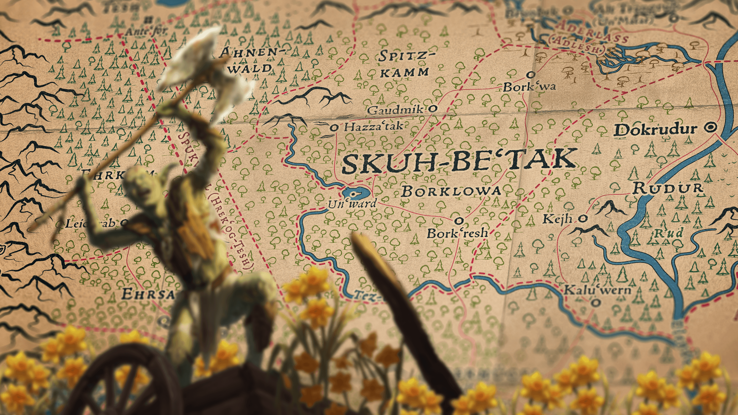 Almanach: Skuhuks und die grünen Plagen Isdraias