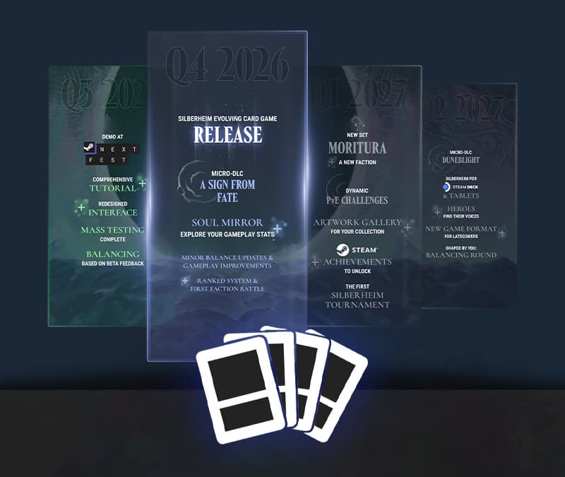 Silberheim Evolving Card Game Roadmap – weil sich nicht nur deine Karten entwickeln 
