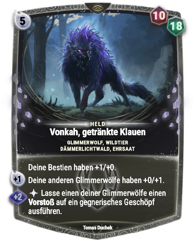 Gelevelte Karte